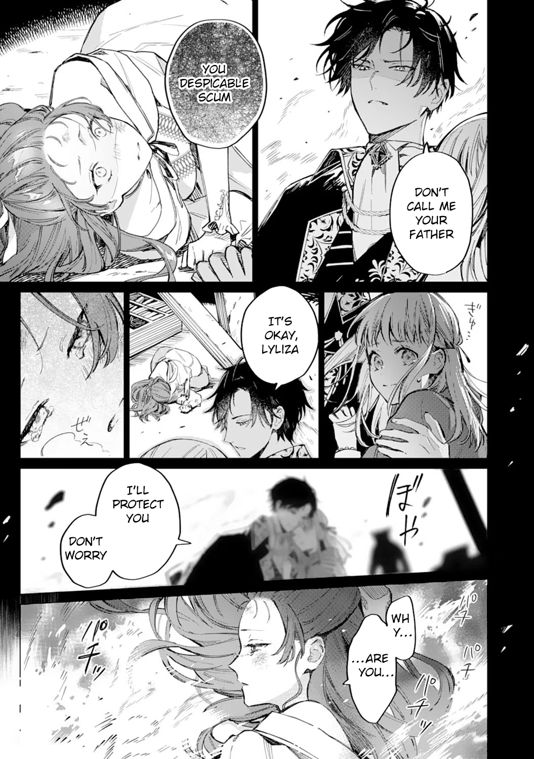 The Reincarnated Villainess Child Becomes the Scary Duke’s Beloved Daughter. Chapter 1 Page 3